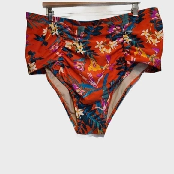 Old Navy high waisted swim bottoms 3x - Picture 2 of 5